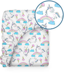  Cearșaf de bumbac - unicorni