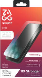 ZAGG InvisibleShield Glass XTR4 protective glass, graphene and blue light filter iPhone 15/16 edzett üvegfólia