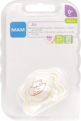 MAM Soother Air 0m+, gri/roșu