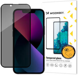 Wozinsky iPhone 16e / 13 / 13 pro Privacy kijelzővédő üvegfólia Wozinsky 9H
