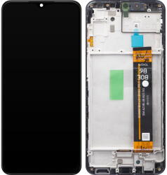 Samsung Piese si componente Display - Touchscreen Samsung Galaxy A23 5G A236, Cu Rama, Negru, Service Pack GH82-29734A (GH82-29735A) - vexio