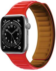 Apple Watch 7/8 45mm Mágneses óraszíj piros