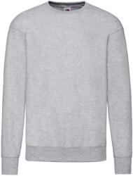 Fruit of the Loom Unisex felnőtt könnyű, beállított melegítőfelső L szürke
