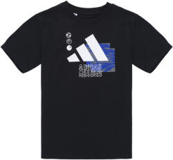 Adidas Tricouri mânecă scurtă Băieți JI9093 adidas Negru 7 / 8 ani