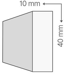 ANRO KA-134/E Sima léc, 1x4 cm (KA-134/E XPS)