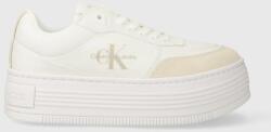 Calvin Klein sportcipő BOLD PLATF LOW LACE MIX ML BTW fehér - fehér Női 41