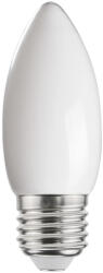 Kanlux LED izzó XLED C35 CANDLE E27 6W 810lm 2700K meleg izzószál tejes KANLUX (KANXLED0420)