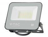 V-TAC LED reflektor 30W 3450lm 6500K SAMSUNG Dióda 115LM/W IP65 Fekete VT-44033 V-TAC (VTANAS3640)
