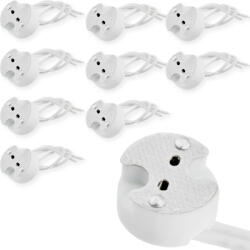ECO Light Kerámia aljzat Kerámia aljzat LED csatlakozáshoz CUBE G5, 3 MR16 G4 (ECOELE0110)