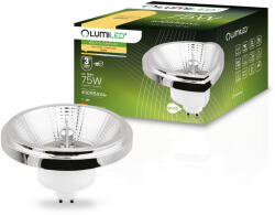 Lumileds LED izzó GU10 ES111 10W = 75W 3000K 1055lm Meleg 38° Ezüst LUMILED (LEDZARMI942)
