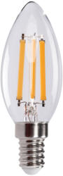 Kanlux LED izzó XLED GYERTYA E14 C35 6W 806lm 2700K meleg izzószál KANLUX (KANXLED0515)