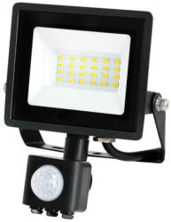 Kobi LED reflektor halogén 20W 1620lm 6500K IP65 fekete mozgásérzékelő MH Kobi (KOBNAS506)