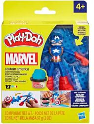 Hasbro Play-Doh: Set de joacă Marvel Captain America - Hasbro (F9829/G0056)