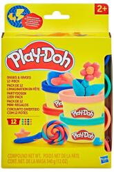 Hasbro Play-Doh: Set de joacă Delicii și Favoruri cu 12 cutii de plastilină - Hasbro (G0519)