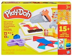 Hasbro Play-Doh: Construiește și modelează set mare de plastilină - Hasbro (G0345/G0347)