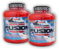 Amix Nutrition 2x WheyPro Fusion Protein 2300g - dublă ciocolată de cocos