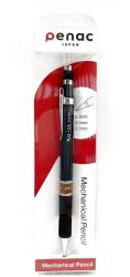 Creion mecanic profesional PENAC TLG-105, 0.5mm, con metalic, varf cilindric fix, inel maro, in blister (P-SC0701-GC7)