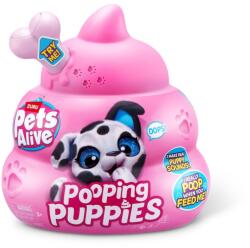 Pets Alive Jucarie de plus interactiva Pets Alive catelus cu accesorii surpriza Pooping Puppies (BK6370)