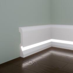 Elegance Decor Plinta decorativa din polimer rigid S28 - 10x1.8x240 cm (10279ED)