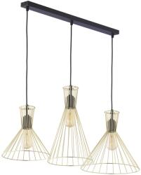 TK Lighting Lustra Negru Auriu 3xE27 SAHARA 3352TK (3352TK)