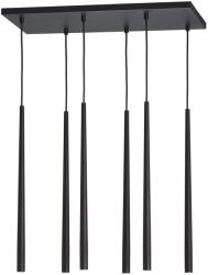 TK Lighting Lustra Negru 6xG9 PIANO 6412TK (6412TK)