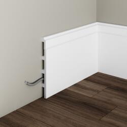 Elegance Decor Plinta decorativa din polimer rigid S26 - 17.5x1.8x200 cm (595ED)