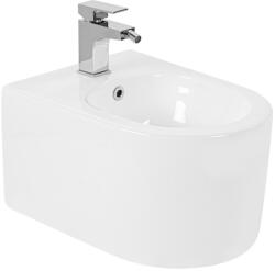 Fluminia Bideu suspendat compact Fluminia, Roco, cu fixare ascunsa, alb (M204B)