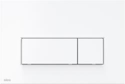 Alcadrain Clapeta de actionare, Alcadrain, Thin, M576, cu doua volume, alb mat (M576) - klassconfort