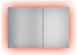 Alcadrain Clapeta de actionare, Alcadrain, Air Light, cu doua volume, iluminare, alunox mat (AIR LIGHT) - klassconfort