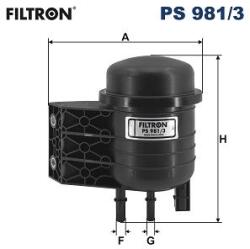 FILTRON filtru combustibil FILTRON PS 981/3 (PS 981/3) - automobilus