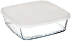 SIMAX Vas sticla termorezistenta patrat cu capac plastic 0.5 L Simax 7486/D