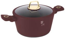 Berlinger Haus Oală cu capac 30 cm, 8L - Berlinger Haus Leonardo Collection BH 8043, cu strat titan, perfectă pentru mese mari și curățare rapidă