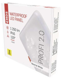 EMOS ZV2142 LED panel VIXXO beépíthető 13.5W 1250lm IP65 természetes fehér