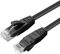 MicroConnect Cablu retea cupru U/UTP, PVC, neecranat, 1.5M Black (UTP5015S)