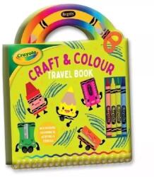 Hunter Price Crayola: Spirálos úti foglalkoztató könyv - Zöld (22933-I) - jateknet