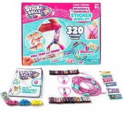 SKYCASTLE Sticki Rolls: Nagy ékszerkészítő készlet matricákkal - 320 db-os (SR300) - jateknet