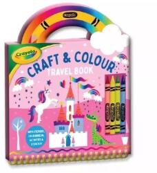 Hunter Price Crayola: Spirálos úti foglalkoztató könyv - Unikornis (22933-U) - jateknet