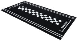 OXFORD Covor Moto Oxford Workshop Mat Cafe L 200 x 100cm Negru Alb OX918 (OX918) Covor