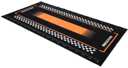 OXFORD Covor Moto Oxford Workshop Mat Pitlane Orange L 200 x 100cm Negru Portocaliu OX914 (OX914) Covor