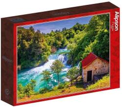 Alipson Puzzle 1000 db-os puzzle - Cascades de Krka, Croatie (50020) (50020)