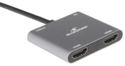Bluestork HUB-DUO-HDMI USB-C 2xHDMI adapter