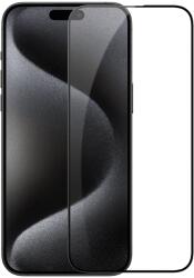Nillkin 2.5D CP+ PRO Fekete üvegfólia Apple iPhone 15 Pro Max-hoz