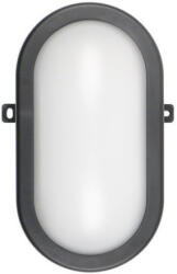 Commel LED lámpatest 12W, ovál, 780lm, 4000K IP54, fekete (407-512)