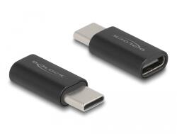 Delock Adaptor SuperSpeed USB 10 Gb/s (USB 3.2 Gen 2) USB Type-C protecție pentru porturi USB Type-C negru