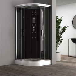 Inter Ceramic Хидромасажна душ кабина БРИЛЯНТ ICSH 998 NEW EASY ASSEMBLE, 90x90x215см, 4мм (998 NEW EASY ASSEMBLE)