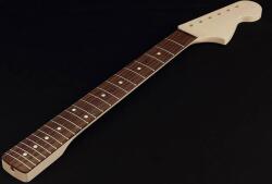 Allparts JGRO neck for Jaguar, rosewood fretboard, 7, 25" radius, 22 vintage frets, sanded/unfinished