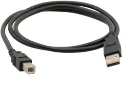 C-Tech Kabel C-TECH CB-USB2AB-18-B USB A-B 1, 8m 2.0, negru (CB-USB2AB-18-B)