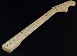 Allparts LMO large headstock Stratocaster neck, maple, 7, 25" radius, 21 tall frets, sanded/unfinished