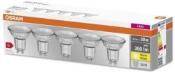 OSRAM KÉSZLET 5x LED Izzó PAR16 GU10/4, 3W/230V 2700K 120° - Osram P225732 (P225732)