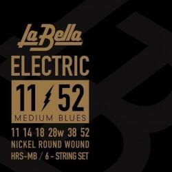 La Bella HRS-MB Medium Blues 11-52 Elektromos gitárhúrok (LB-HRS-MB)